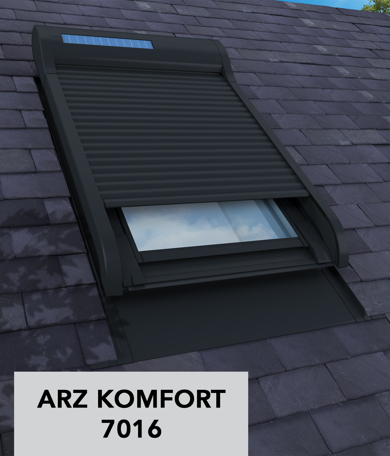 Persiana exterior ARZ Komfort | Oscurecimiento y protección total | FAKRO