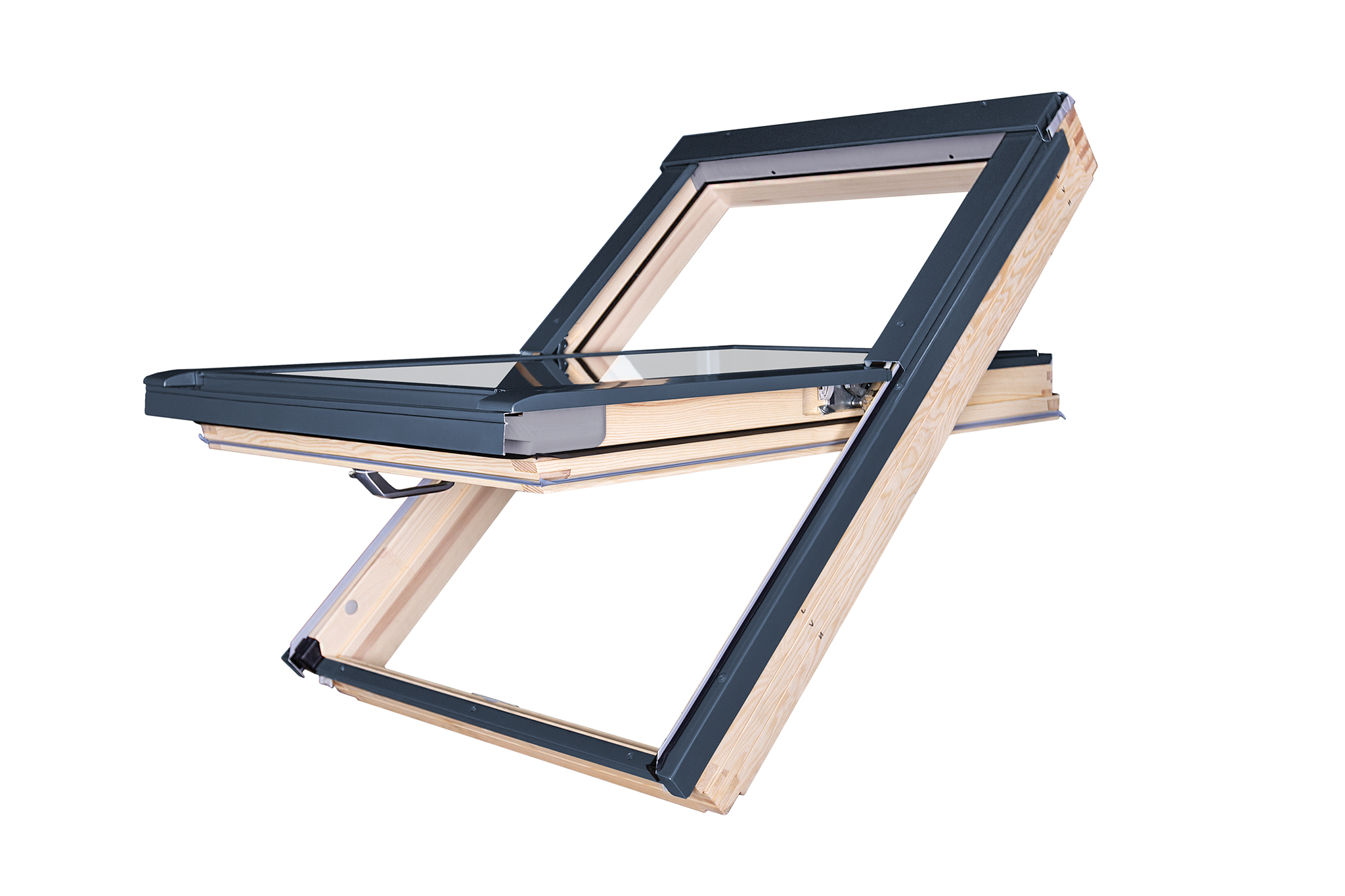 VENTANAS GIRATORIAS DE MADERA